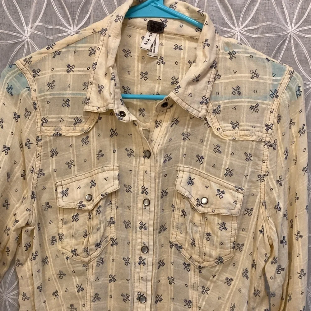 We The Free Snap Down Shirt - Picture 2 of 11